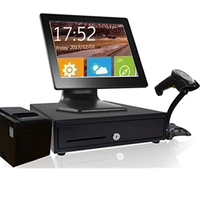 POS Terminal Touch Screen Cash Register for Store (سجل النقد الخاص بشاشة اللمس الطرفية)