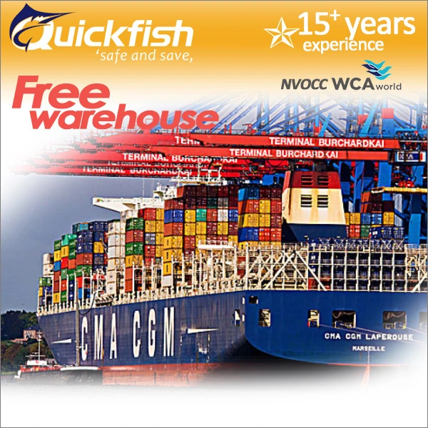 Ocean Freight China to UK USA Korea Canada Logistics Service Shipping Containers FCL Warehouse Services