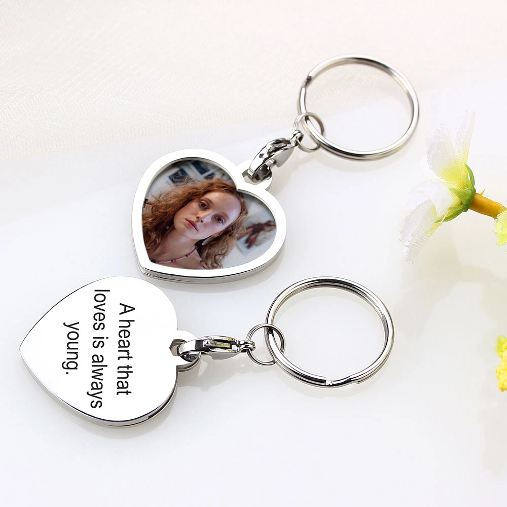 Dropsihpping Personalized Custom Stainless Steel Keychain Wholesale Promotional Gift Items