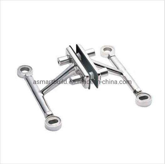 L250A Series Stainless Steel 316 Spider Fitting Glass Hardware for Point-Fixed Glass Curtain Wall