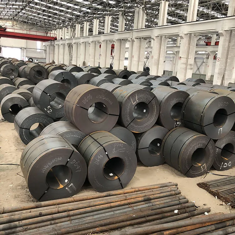 A36 Ss400 Sj235 Q215 Ck75 S235jr Hot Rolled Steel Coil HRC Factory Direct Price Building Materials Industry Black Mild Ms Low Carbon Steel Steelfor Construction