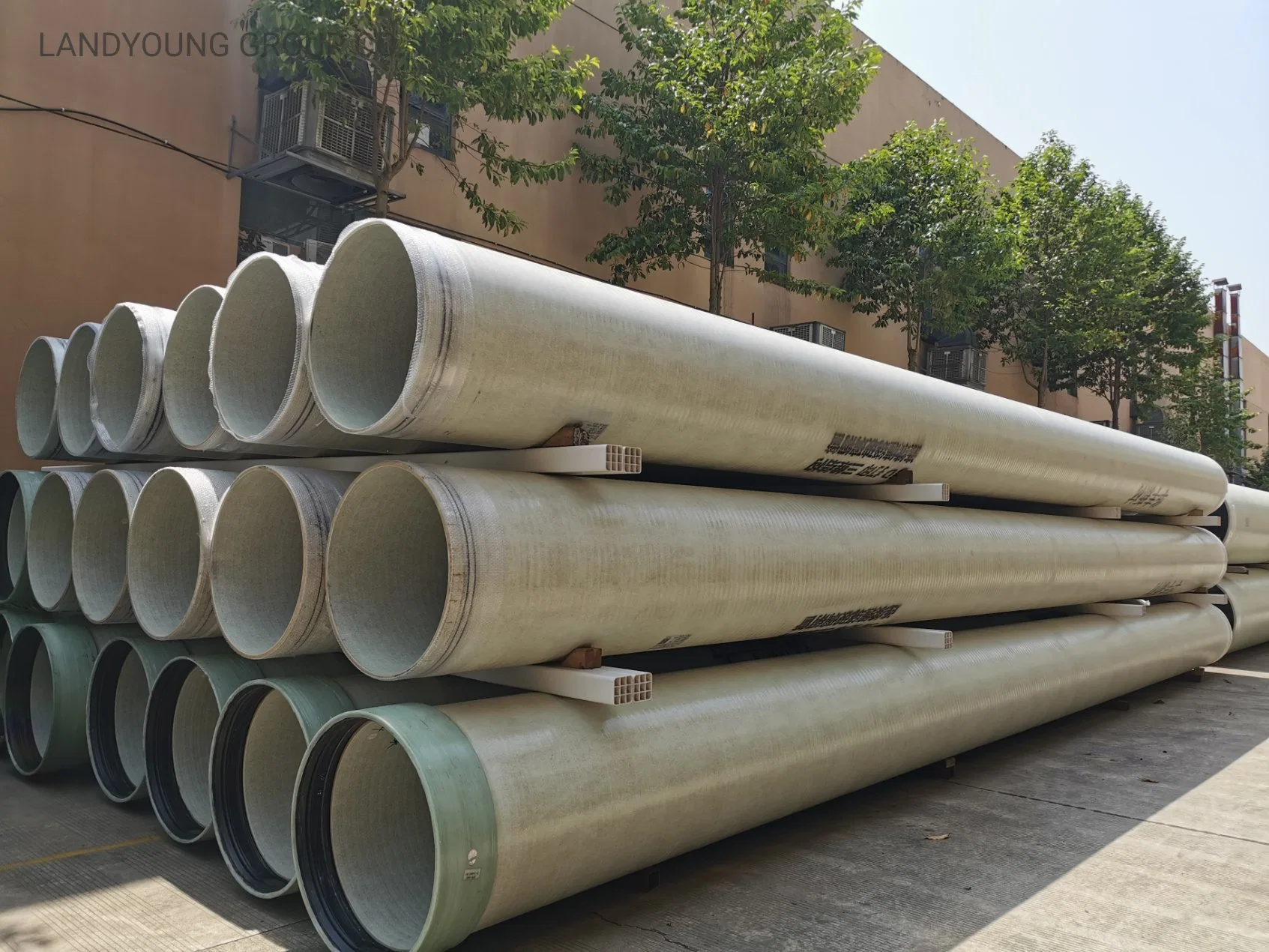 High quality/High cost performance DN1000 DN2000 DN4000 GRP Trenchless Pipe