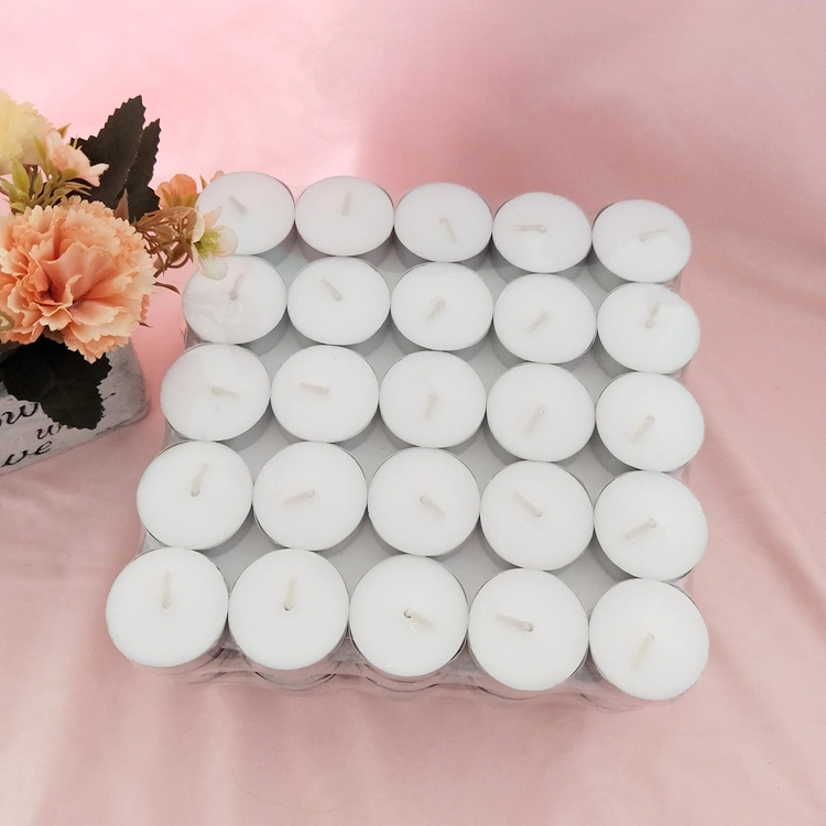Personalizar a embalagem de velas em parafina de alumínio 14 Gr chá de fabricantes de Luz