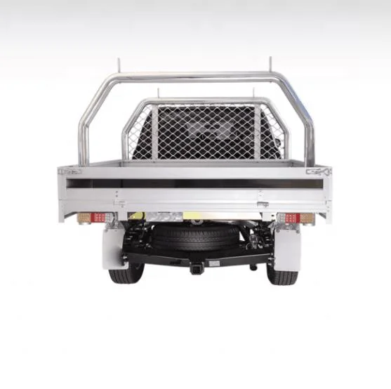 Benutzerdefinierte 4X4 Qualität Aluminium Pickup Ute Tabletts Körper weiß