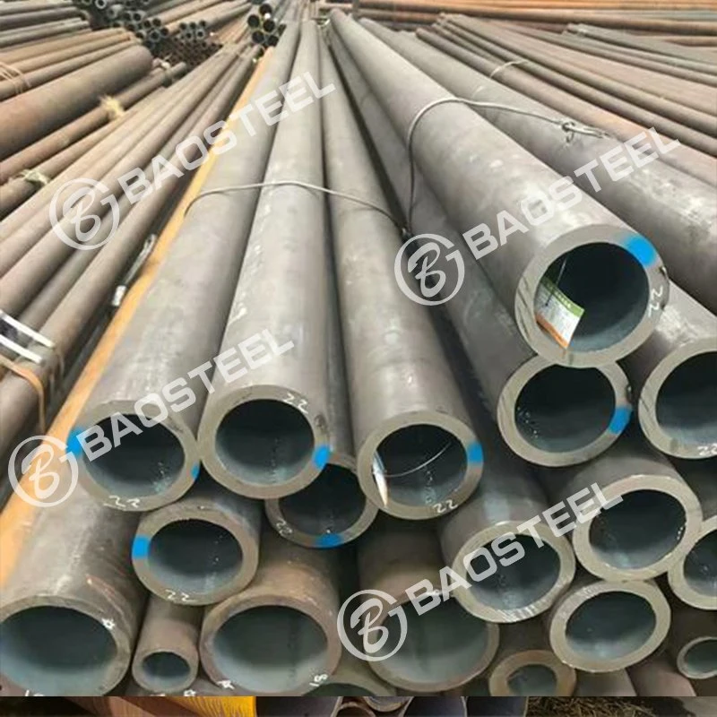 Cold Drawn Hot Rolled S235 S355 St33 Seamless Carbon Steel Tube 6-610mm Thickness Carbon Steel Round Tube