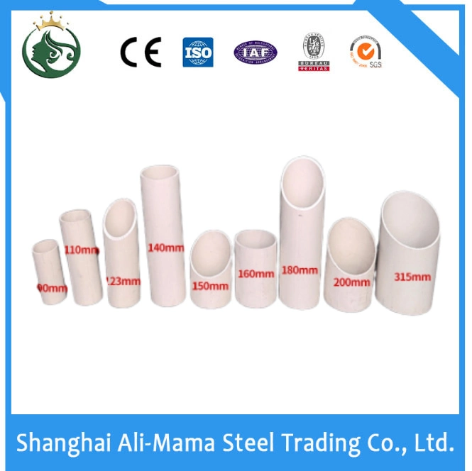 High Quality of Plastic PVC Pipe and Plastic Pipe Fitting, PP Pipe Flexible PVC Hose as Water Pipe