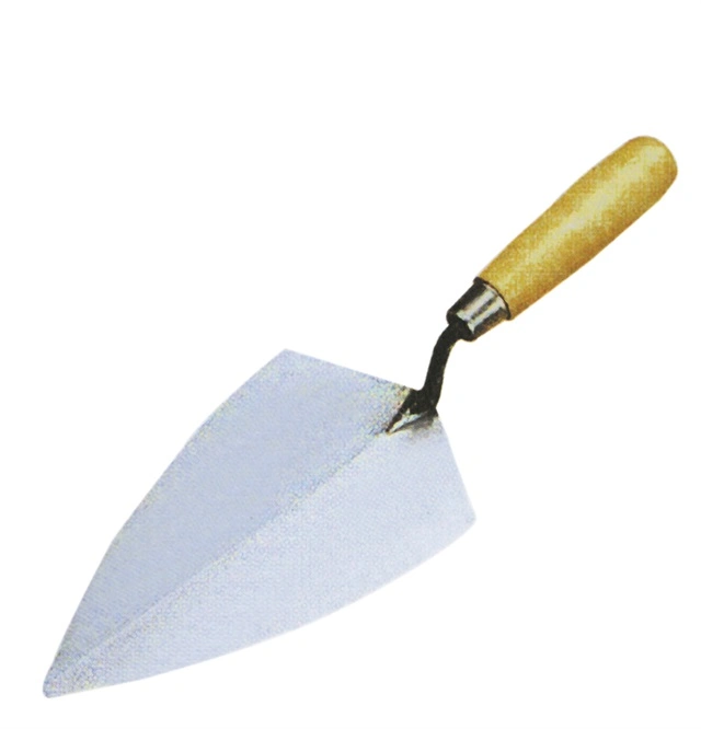 Bricklaying Trowel, TPR Handle 220mm