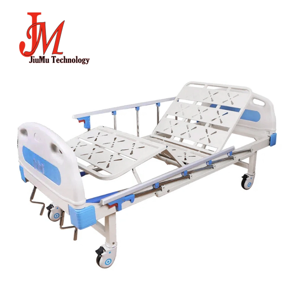 New 2 Crank Medical Bed ABS Hospital Bed Hospital Furniture Nursing