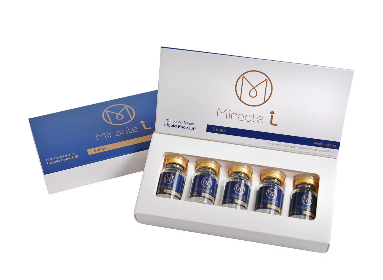 La solution miracle L Polycaprolactone colloïde boosters de la peau la mésothérapie Estaderma Skin Care Miracle Miracle de collagène par voie cutanée de mésothérapie Fillers PCL