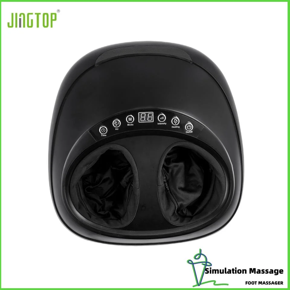 Jingtop Usine en gros Masseur de soins des pieds à enveloppement complet avec circulation sanguine vibrante et coussin d'air.