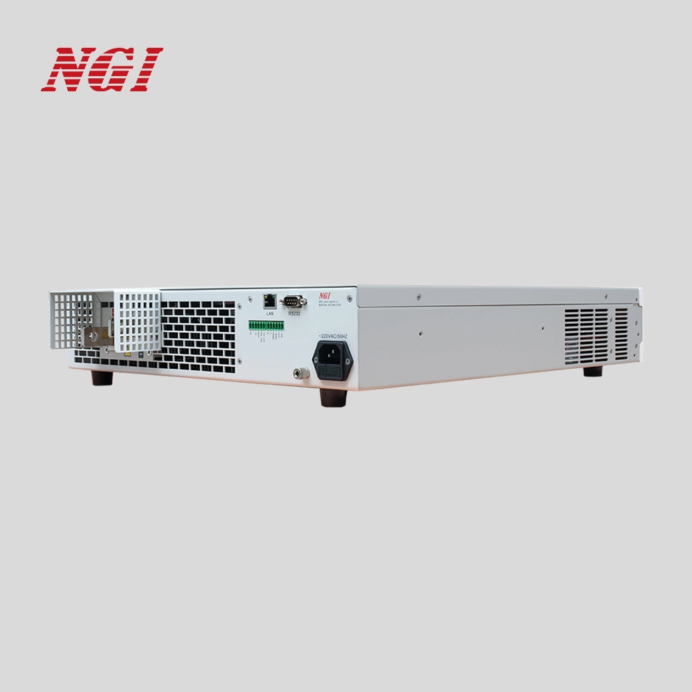 وحدة NGI قابلة للبرمجة أحادية القناة للتحميل الإلكتروني بقدرة 600 واط إدخال 0-600 فولت / 0-10 أمبير حمل التيار المستمر لأداة الاختبار