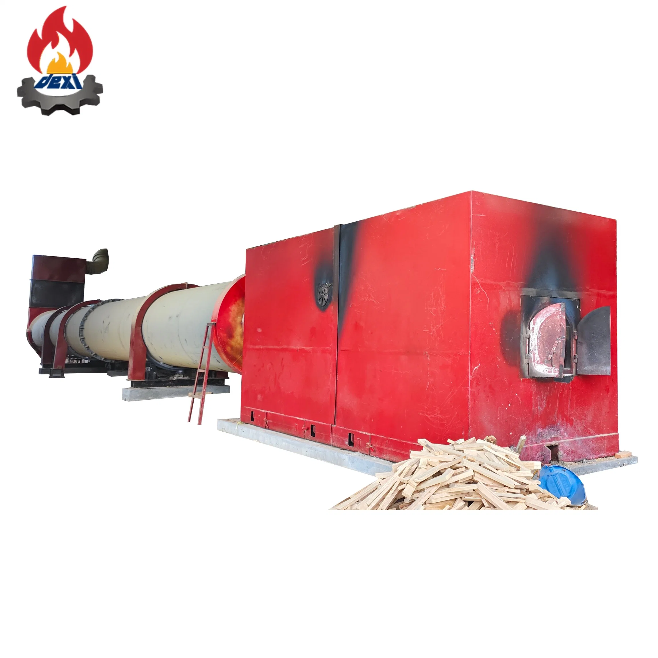 Industrial Electric Heating Drying Rotary Drum Dryer Drum Automatic Electric Heating Dryer