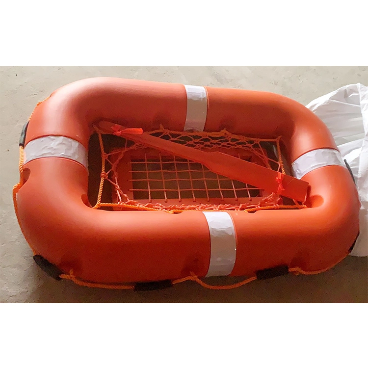 Manufacture CE Approved Small Plastic 10 Person Marine Life Floating Raft