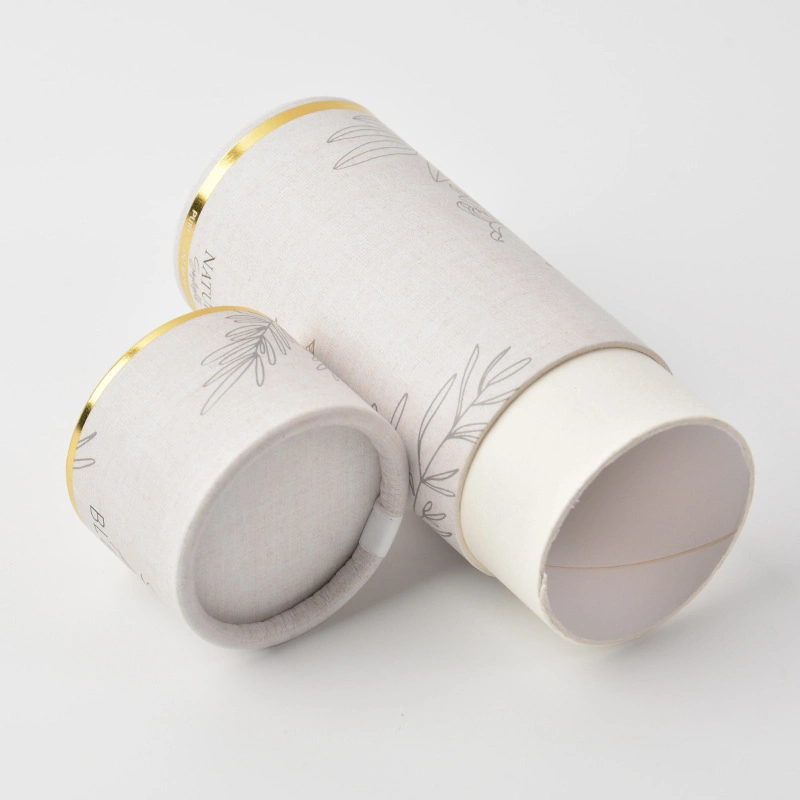 Hot Sale Recycled Printing Round Cylinder Box Paper Tube Packaging