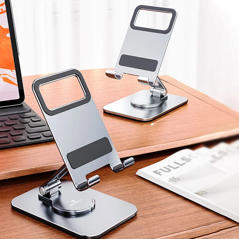 Escritorio Universal Ángulo Ajustable Celular Stand Soporte para teléfono móvil plegable