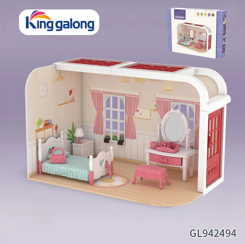 Children&prime; S DIY Educational Cosplay Role Playing Nurse Doctor Princess Rabbit Nurse Koala Doctor Pretend Play House Doll House Set Bus Ambulance Toy