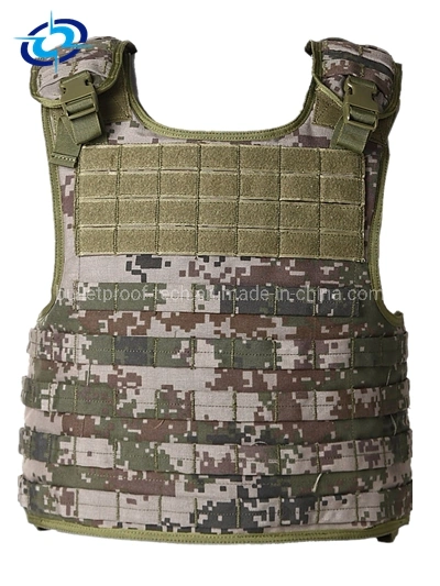 Type de tactique Equipmet militaire Bulletproof Vest avec système Molle et poches