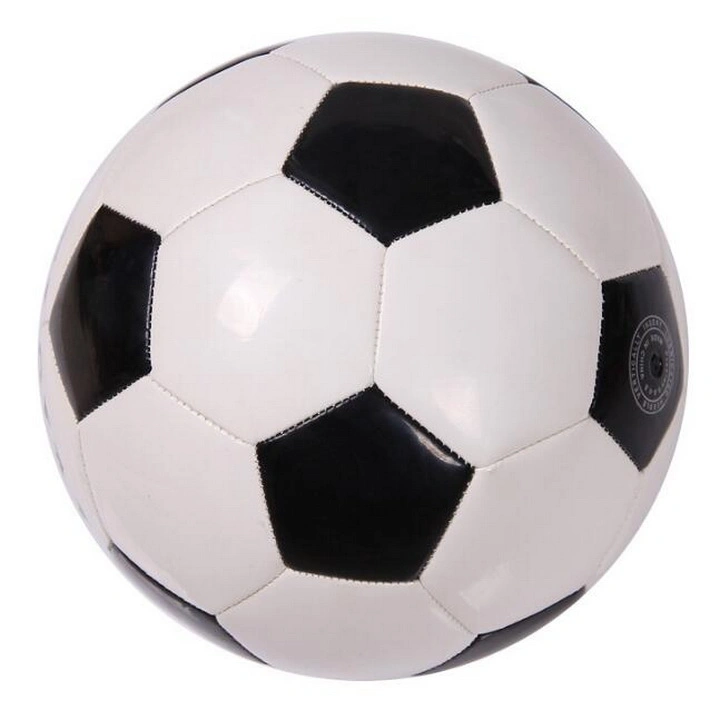 Balón de fútbol y fútbol PVC #5 con logotipo personalizado impreso para promoción