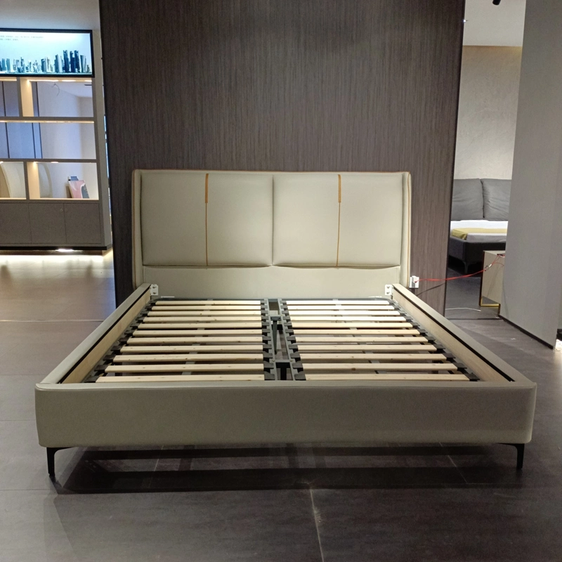 Queen-Size-Bett Möbel Wohnmöbel Schlafzimmer Set Bett Bettwäsche Bett Mit Neuestes Design Festlegen