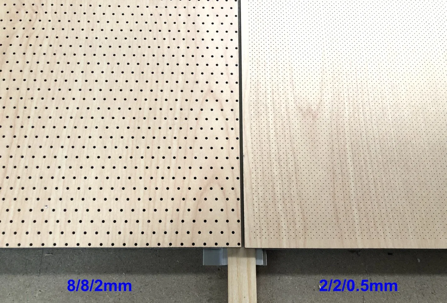 0.5mm Micro Perforated Acoustic Panel for Wall and Ceiling Sound Absorption Solution