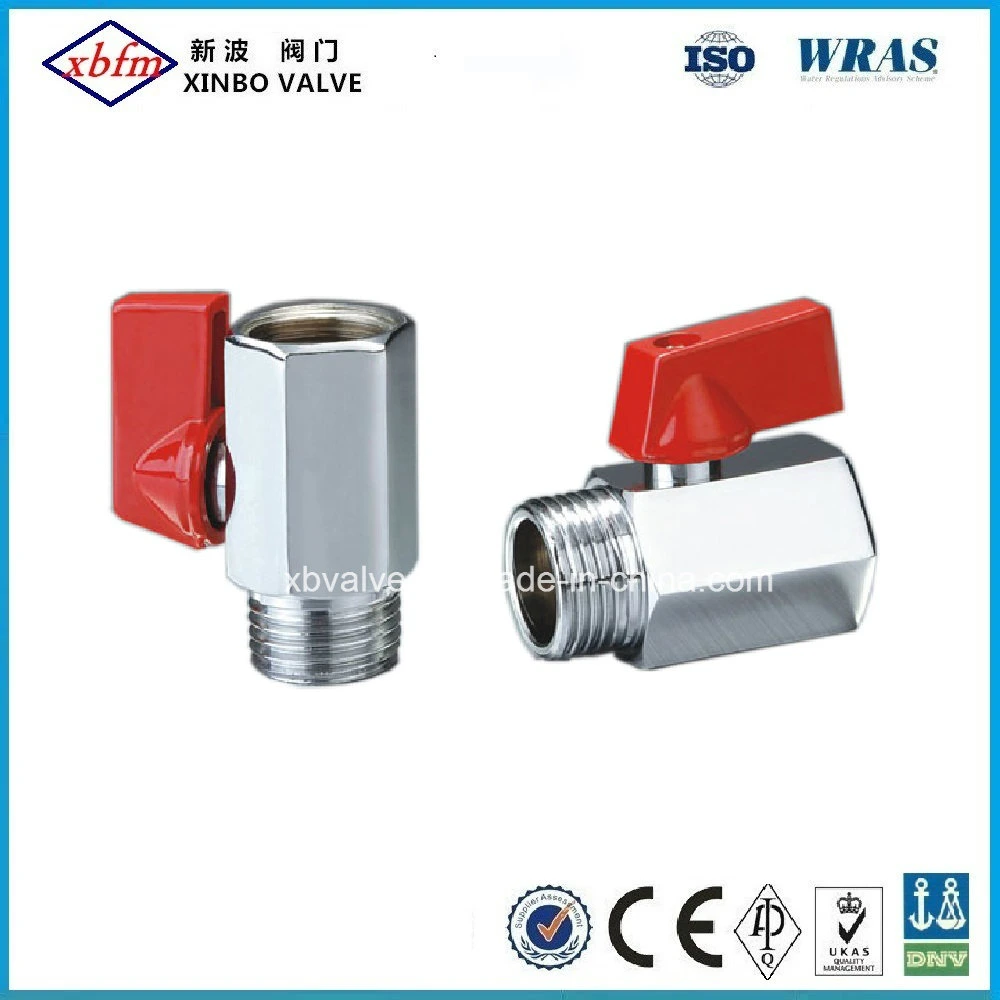 High Quality Brass Mini Ball Valve with ABS Handle