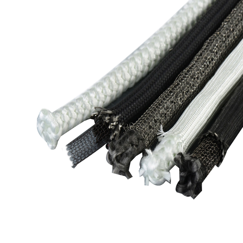 Thermal Insulation Charcoal Meshes BBQ Oven Door Grill Sealing Accessories Fiberglass Gasket Rope with Wire Hook