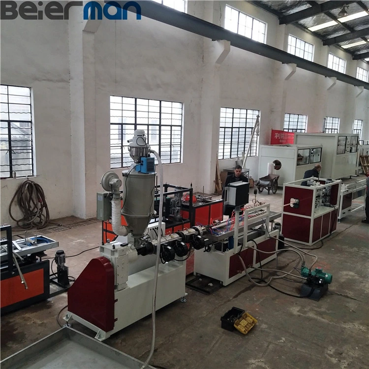 Sj50 Single Screw Extrusion PC PMMA Material T8 LED Lamp Light Tube Cover Production Line Siemens Motor