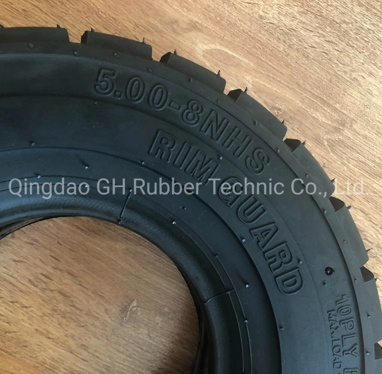 5.00-8 Pneumatic Forklift Tyres/Tires Rim Wheel 3.00dx8 3.50d-8 Assembly