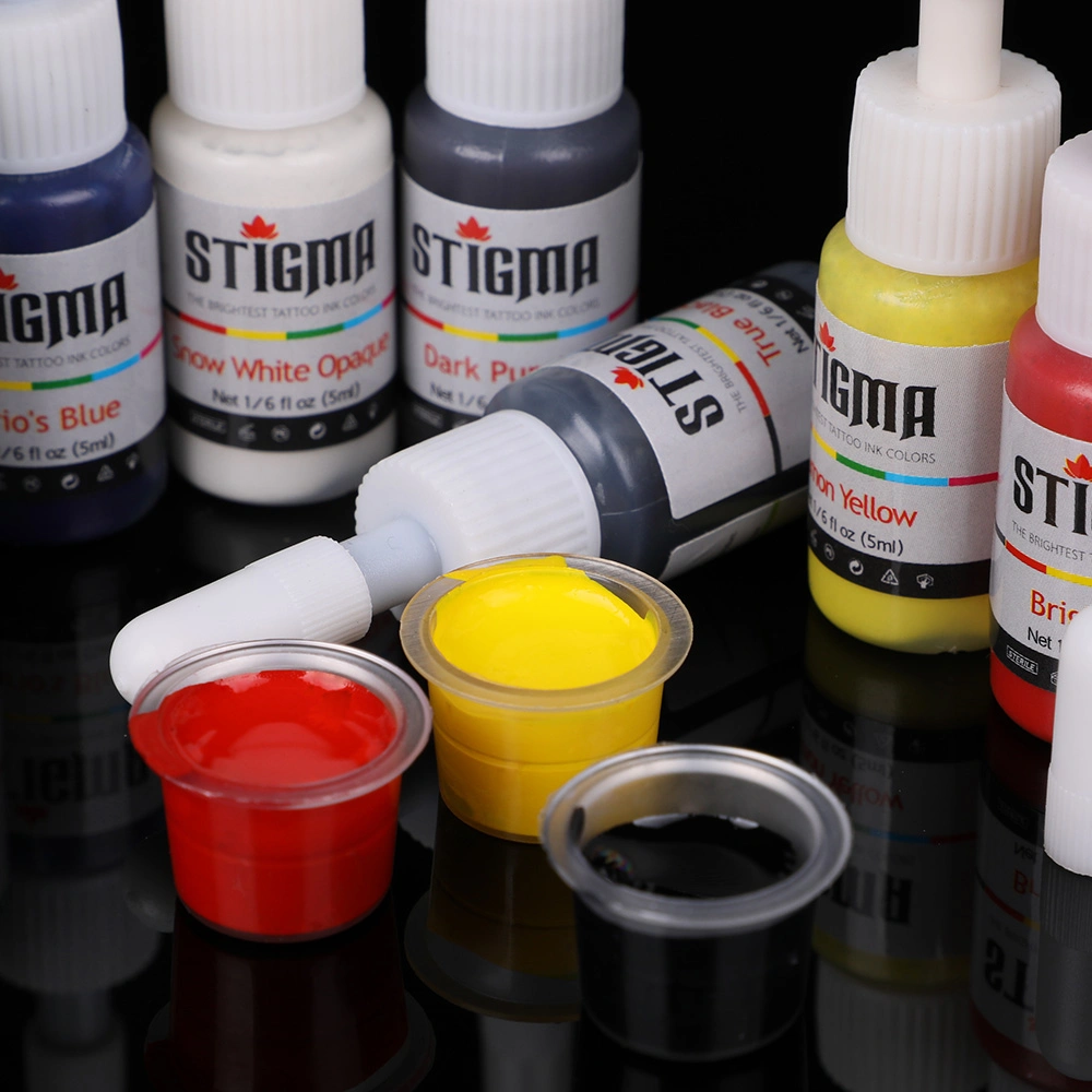 7 Colors/Set Stigma Tattoo Ink Good Quality (USA Standard) - Hot Sell Mixing Tattoo Ink 5 Ml/Bottle