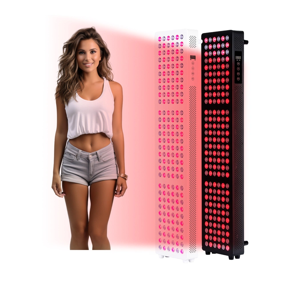 Soin beauté peau rajeunissement 190 MW/cm Photothérapie 1000W 180PCS LED rouge infrarouge Equipement de fitness pour panneaux de luminothérapie avec FDA ce RoHS Al1000