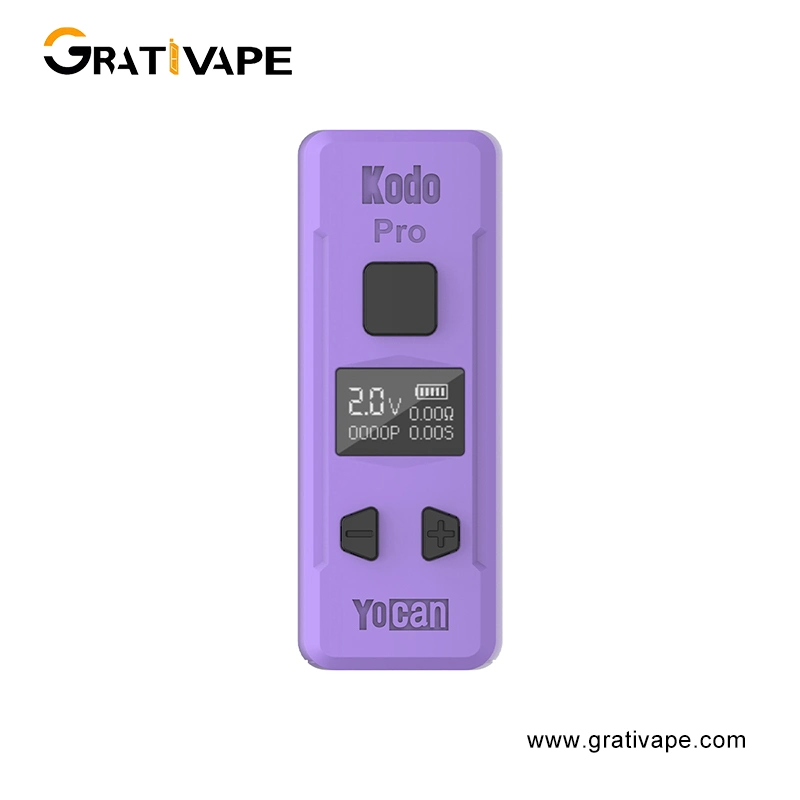 Yocan batería de tensión ajustable por Yocan 2023 Hot Selling OEM Diseño de VAPE