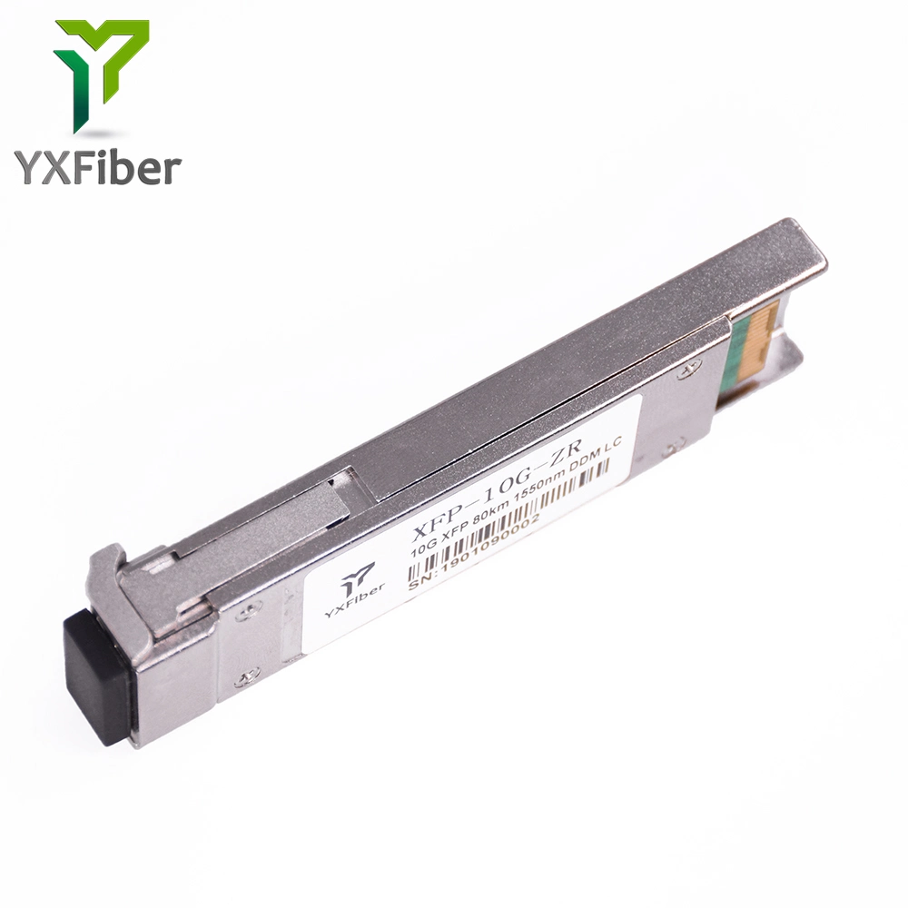 H3c XFP-LH80-SM1550 Compatible 10GBASE-Zr XFP 1550nm a 80km módulo transceptor Dom