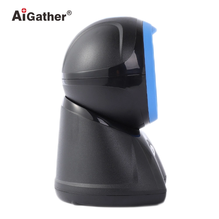 Anti-Fall Desktop 2D Qr Code Barcode Scanner with Global Shutter