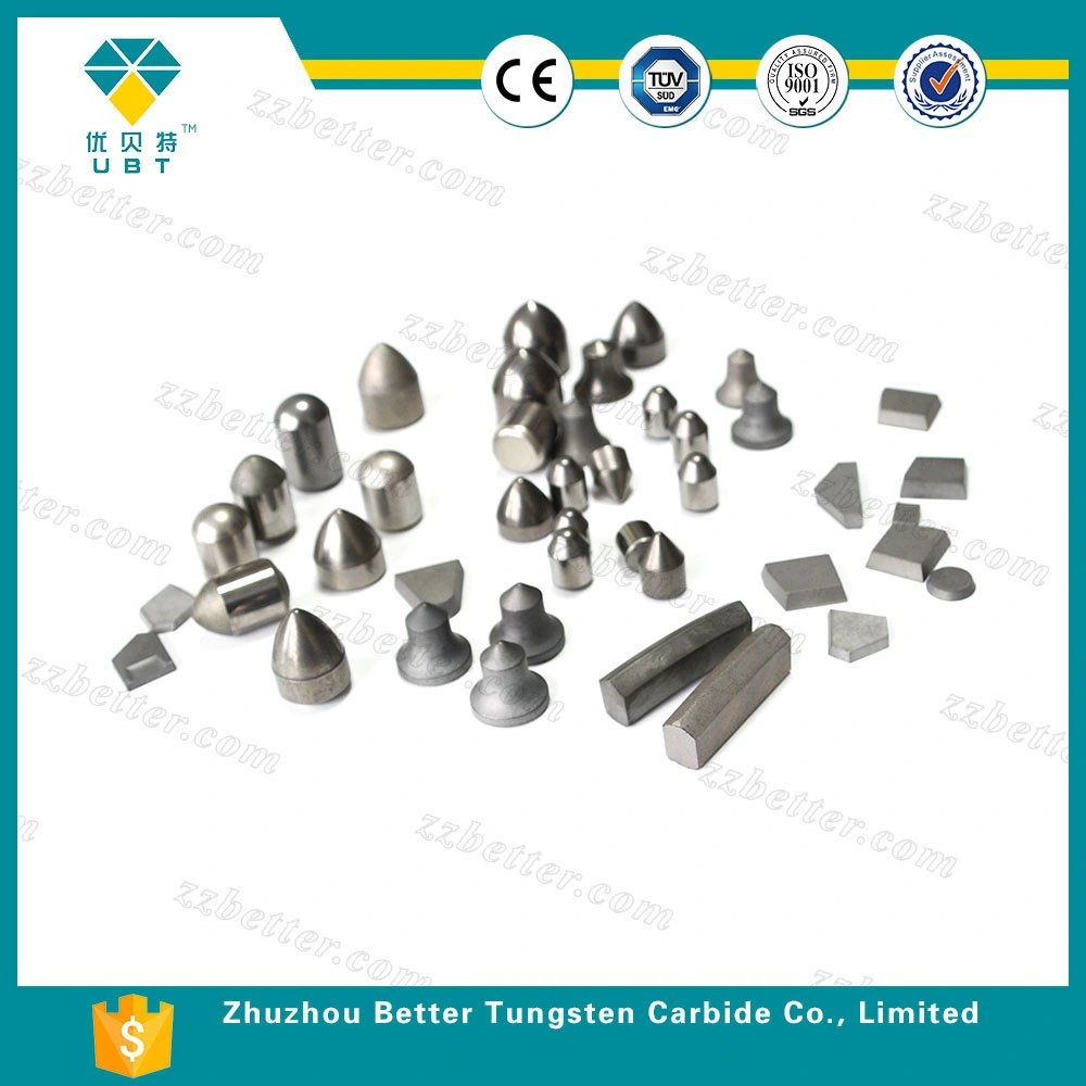 Bouton de carbure de tungstène à tête plate à partir de Zhuzhou Chine