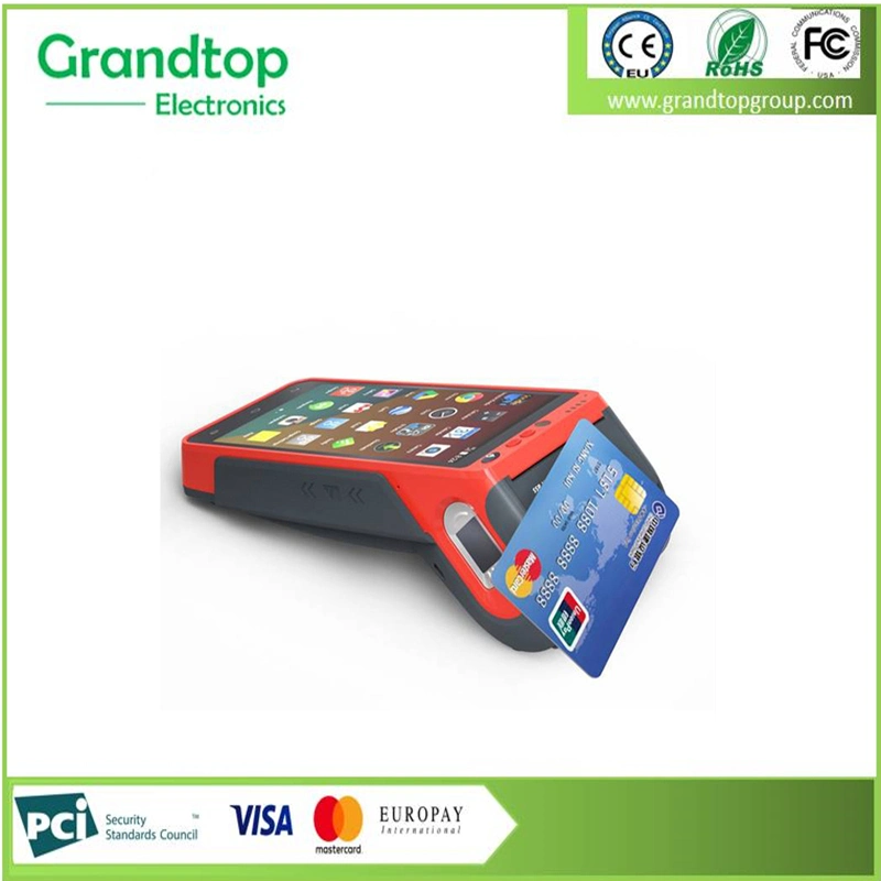 Bus Ticket Payment Terminal with Built-in Printer NFC 3G 4G WiFi Handheld Smart POS