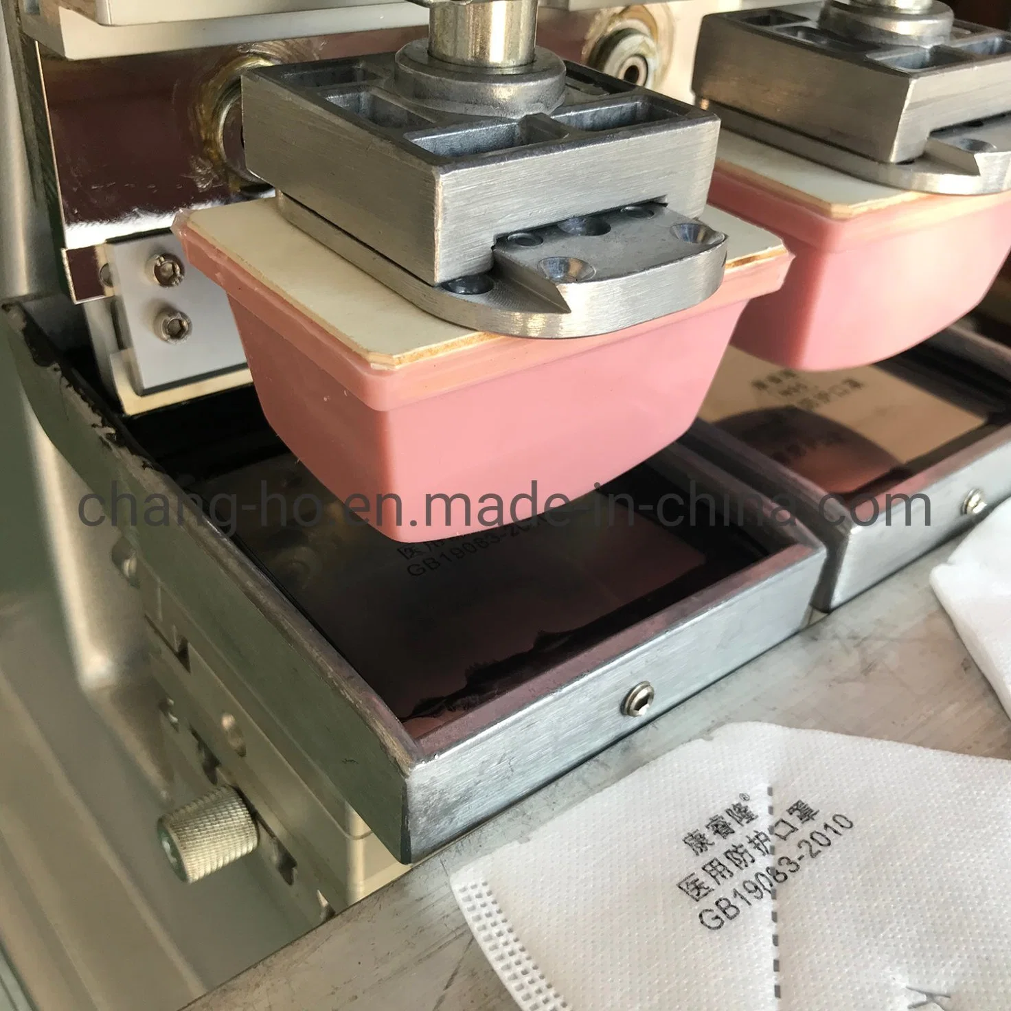 Single Color Pad Printing Machine for KN95 Mask