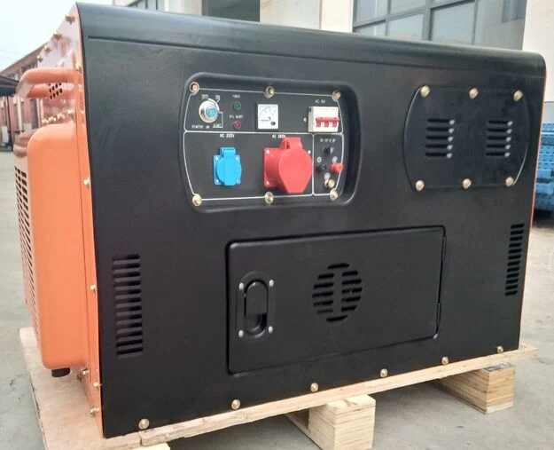 Hochwertiger 12kw luftgekühlter Silent Diesel Generator R2V88 mit Vordach (RD12KSE)