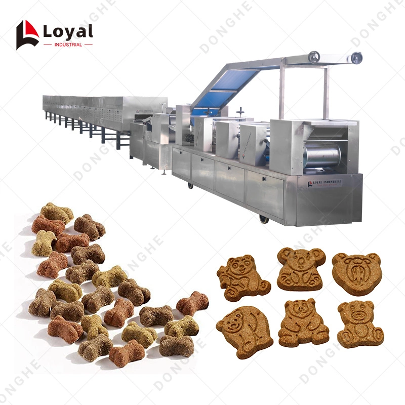 Stainless Steel Small Pet Biscuit Production Line Dog Biscuit Making Machine Price