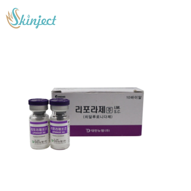 Korea Hyaluronidase Liporase Hyaluronic Acid Filler Dissolver