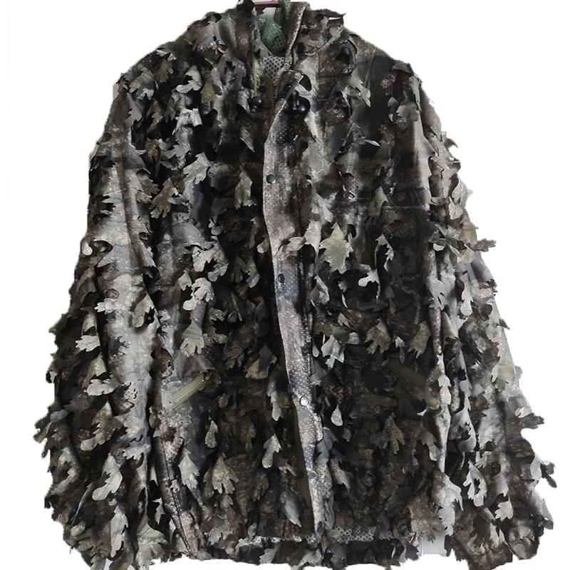 Military Camouflage Geely Uniform for Outdoor Combat Ghillie Suit