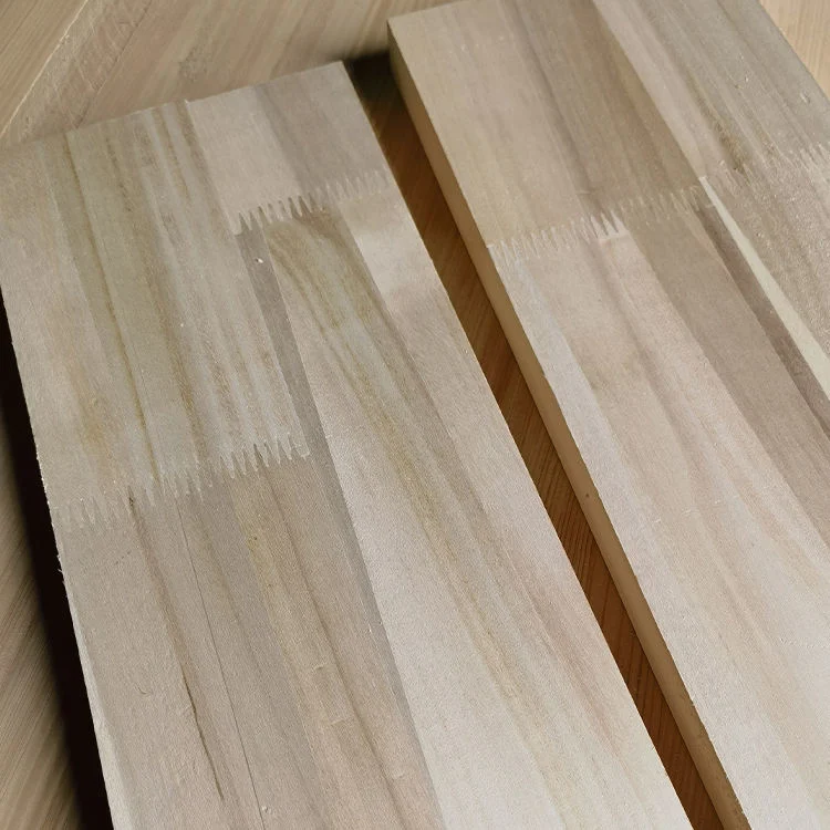 Paulownia Finger Joint Edge Geklebte Holzplatten Laminierte Board