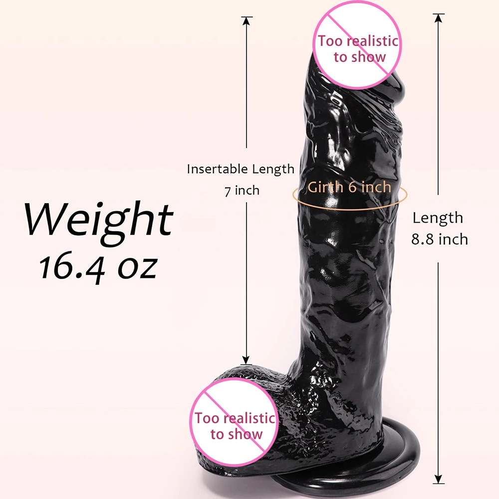 OEM Dildo 8.8 Large Dildo Female Masturbation Suction Cup Soft PVC Penis Vaginal Sex Toy Penis Other Products