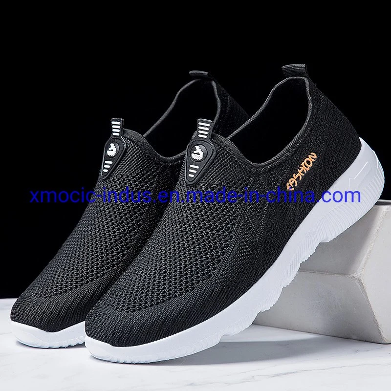 New Design Slip-on Breathable High-Top Sock Shoes Light Weight Fashion Casual Sport Shoes for Adult