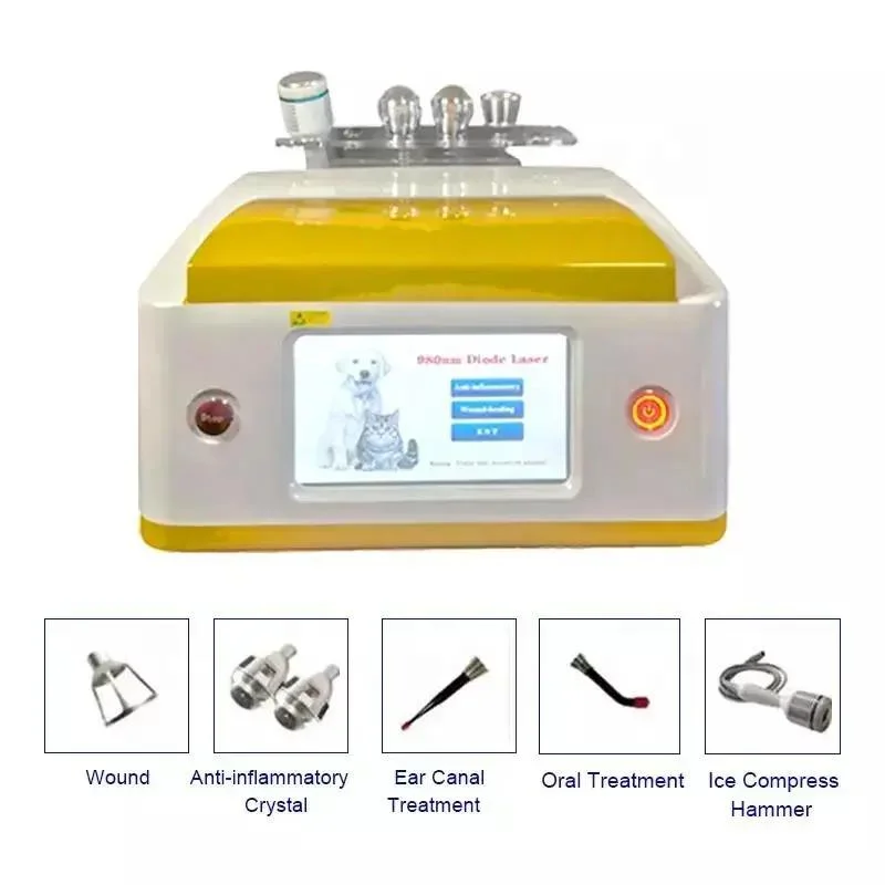 Class IV Wavelength Can Be Designed 810/980/1064nm Veterinary Laser Therapy Equipment Clinic Use for Pets and Larger Animals