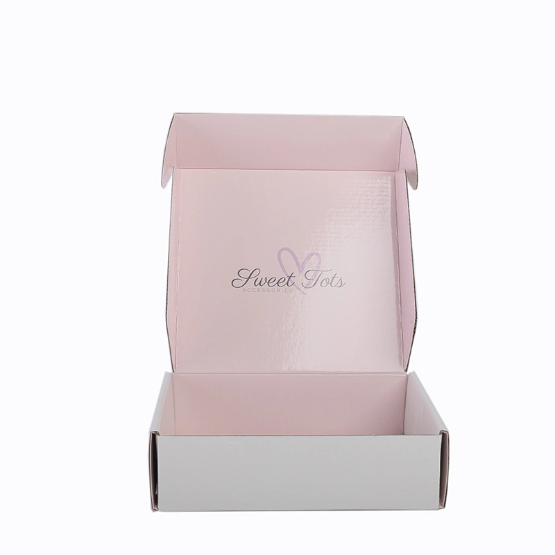 Custom Retail Colored Printing Tuck Top Corrugated Material Shipping Mailing Boxes Packaging