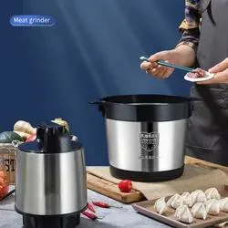 Jewin большая мощность коммерческих многофункциональных 6L Мясорубки электрические отсекателя мясо шлифовального станка