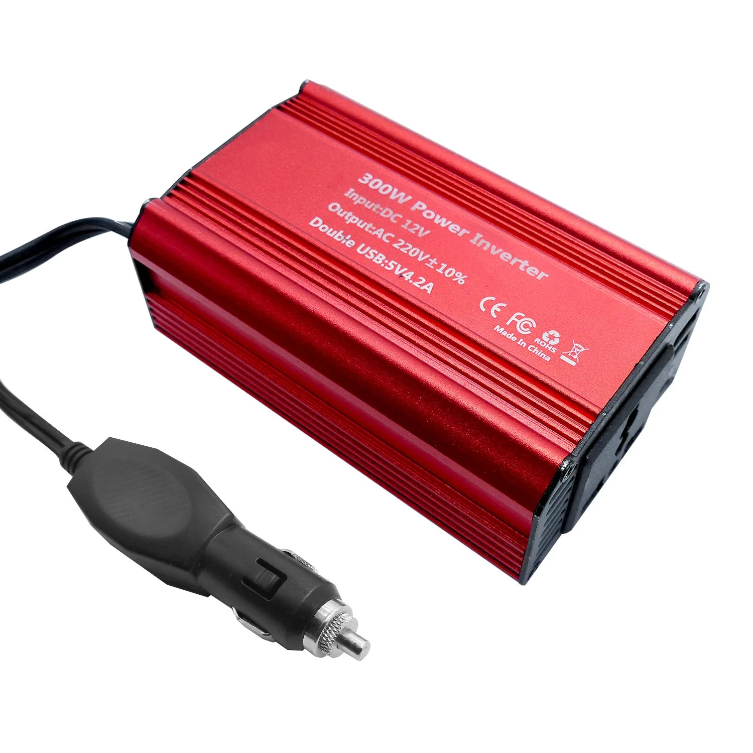 300W 0.4kg Modified Sine Wave Portable Mini Inverter for Car Home