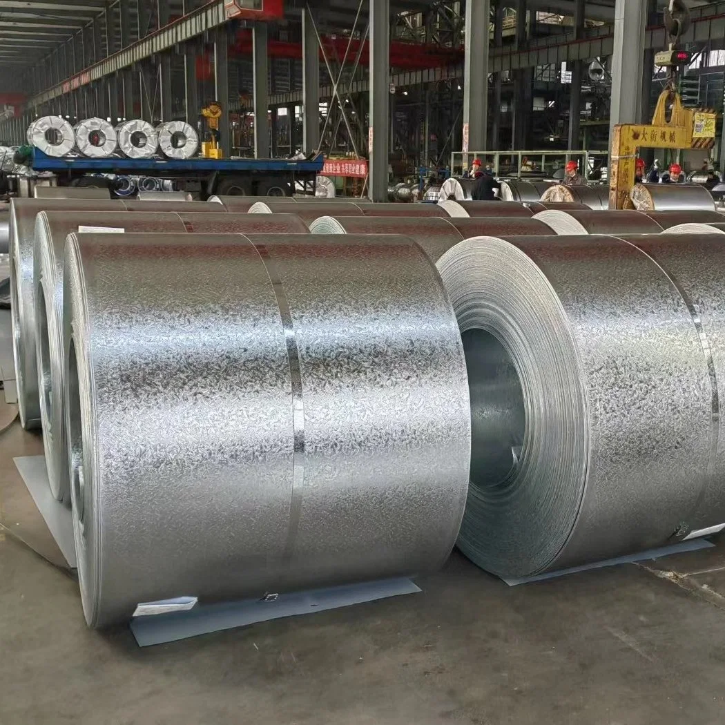 Z40 Z60 Z100 Z150 Regular/Big/Zero Spangle Dx51d, Dx52D, Dx53D SGCC Cold Rolled Zinc Sheet Plate Strip Hot Dippied Galvanized Steel Coil