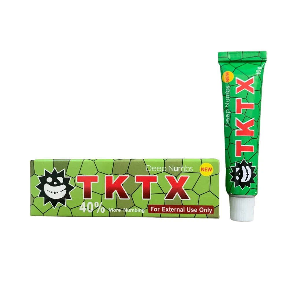 Factory 10gtktx Tattoo Anesthesia Numbing Cream Tattooing/Piercing/Hair Removal/Eyebrow Makeup Anesthetic Ointment Tattoo Supply