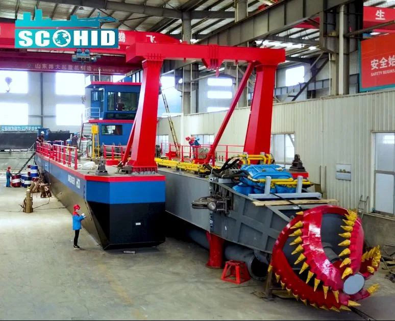 Customizable 8-30inch Cutter Suction Sand Dredger for Reclamation Work/ Port Maintenance/ River Dredging/ River Deepening Use